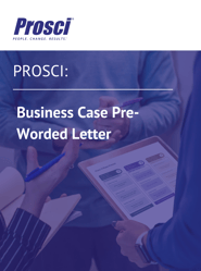 Business Case Pre-Worded Letter